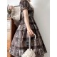 Avenue Denfer Cat Bookshelf Short and Long One Piece(Reservation/Full Payment Without Shipping)